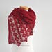 MELISANDRE, Crochet shawl pattern, pdf
