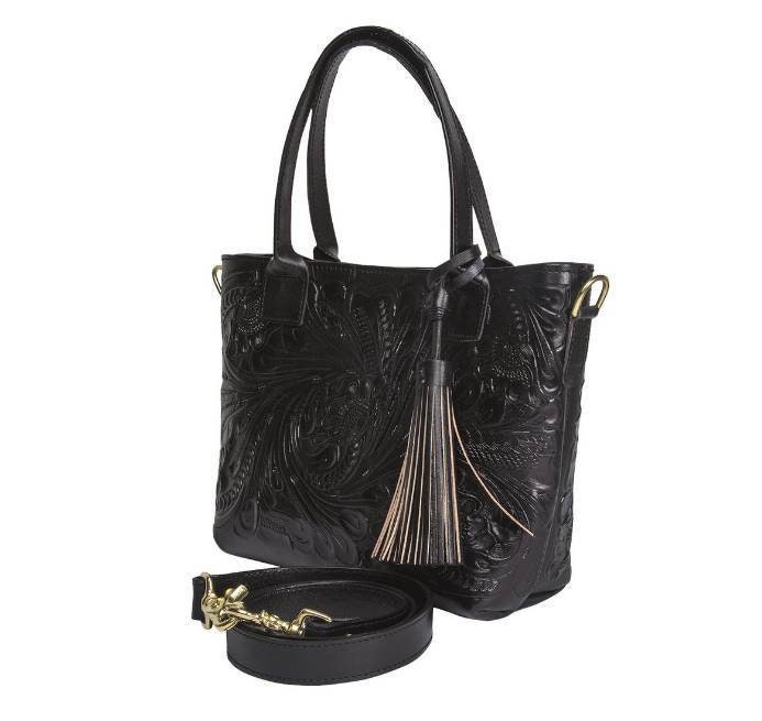 Hand Tooled Bag/Crossbody Leather Bag/Mexican Bag/Mexican