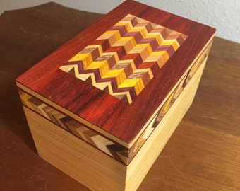 decorative card box or recipe box