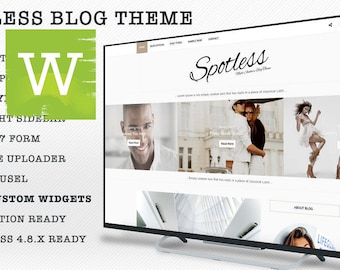 Clean WordPress Blog Theme - WordPress Theme - WordPress Blog Theme - WordPress Template - Blog - Blogs - Bloggers