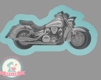 Cruiser Motorcycle Cookie Cutter
