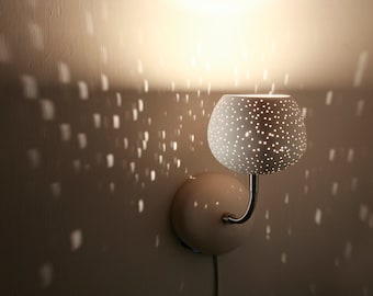 Clay Light Sconce With Touch Dimmer Plug In Version On Sale 20 Off