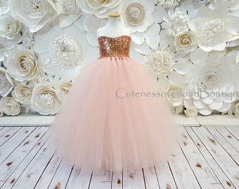 Blush Flower Girl Tutu Dress-Blush Dress-Blush Tutu Dress-Blush Bride Dress-Blush Tutu-Blush Wedding Tutu Dress-Blush Birthday Tutu.