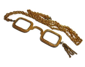 Vintage Reproduction Lorgnette Necklace