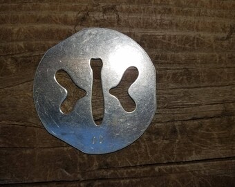 Butterfly mold, cookie disc, shape for Mirro Cookie Press, REPLACEMENT part, Christmas cookies, Spritz, Butter, Cookie, Sugar cookies