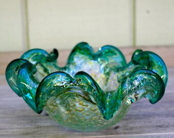 Murano Venetian Glass Bowl Italy