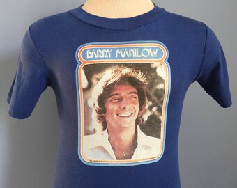 70s Vintage Barry Manilow 1978 T-Shirt - SMALL