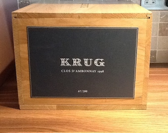 Champagne presentation box