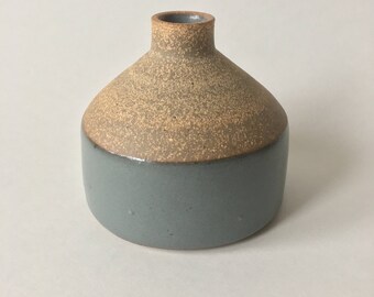 Dark Gray Bud vase #19