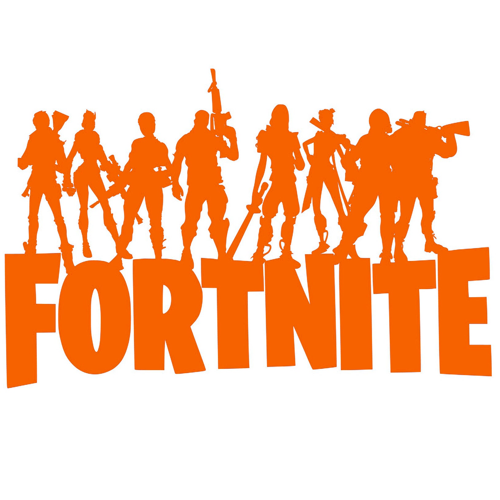 Download Fortnite Heroes Characters SVG cut file Cricut Silhouette