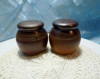 Vintage “Bendigo Pottery” Salt and Pepper Shakers
