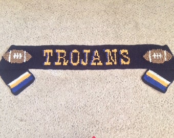 Personalized scarf - name, team, school
