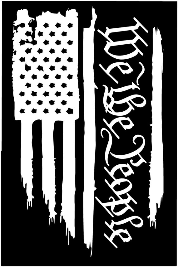 Download American flag We the people constitution 2nd amendment vinyl