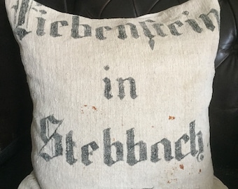 German Grain Sack Pillows - 1877