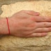 Authentic Kabbalah Red String Bracelet Blessed in Rachel's Tomb in Israel