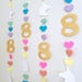 Unicorn Birthday Garland - Magical Unicorn Decoration Backdrop - Rainbow Unicorn Birthday Party - your color choices