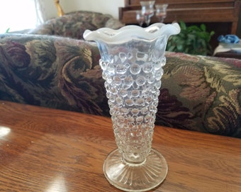 Moonstone Vase - by Anchor Hocking