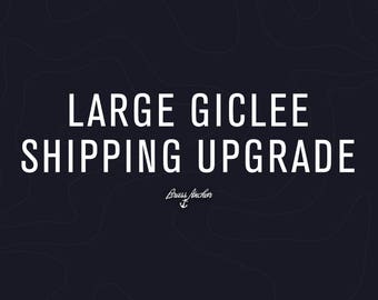 Large Giclee Shipping Add On (Domestic)