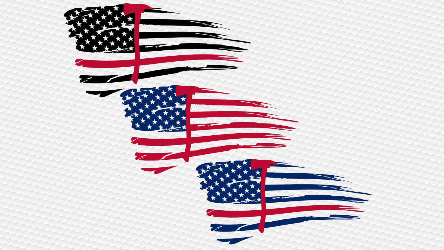 Download Red line american flag svg Clipart Cut Files Silhouette Cameo