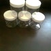 15 Clear Plastic Jars with Caps- 8 oz shipping included