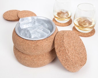 Cork Ice Bucket Cooler