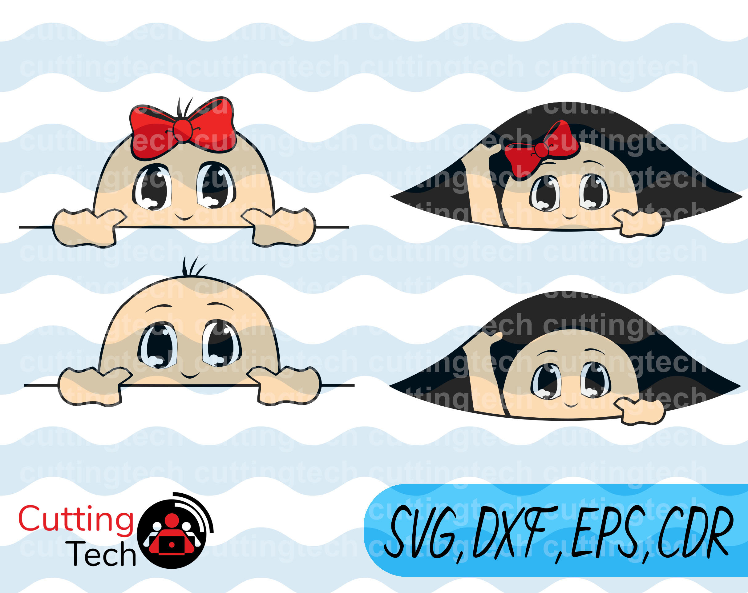 Free Free 332 Free Peeking Baby Svg SVG PNG EPS DXF File