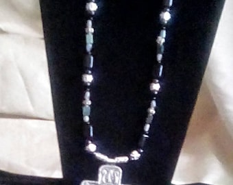 Gothic cross necklace