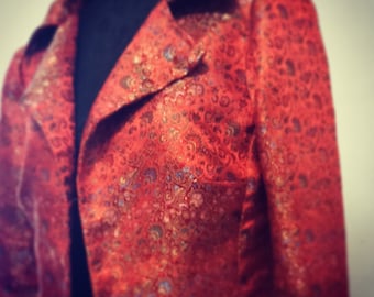 Natural silk jacket/blazer of silk