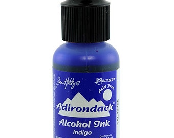 Tim Holtz Adirondack Alcohol Ink INDIGO 0.5oz (PM4066)