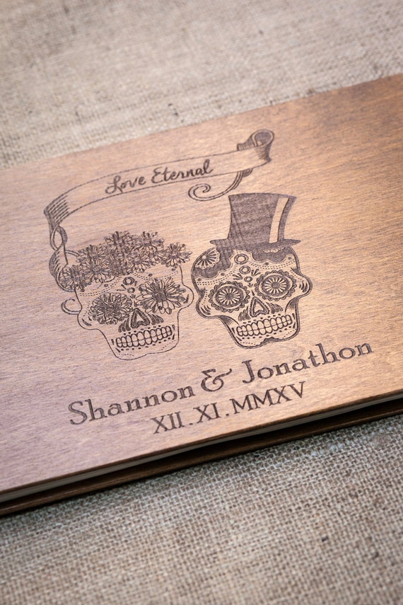 autumn wedding guest books