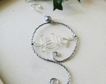 Name Ornament, Custom Name Ornament, Personalized Ornament, Personalized Christmas Ornament, Custom Christmas Ornament, Personalized Gift