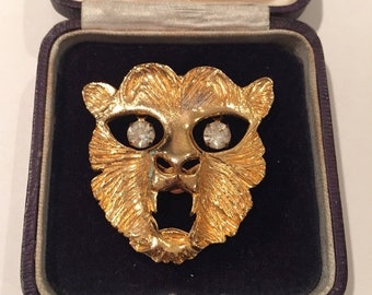 Vintage Cat brooch, rare fantastic item
