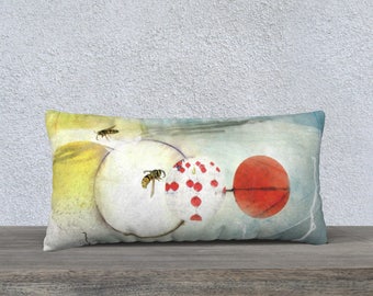 Pollination 2 24" x 12" Pillow Case