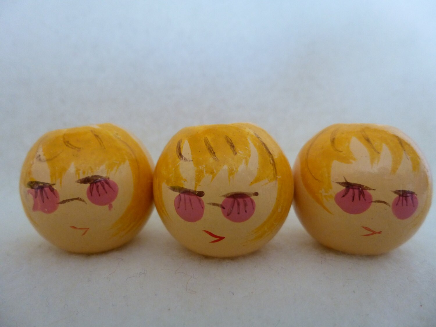 lot of doll heads