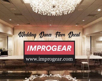 floor decal dance decor custom vinyl