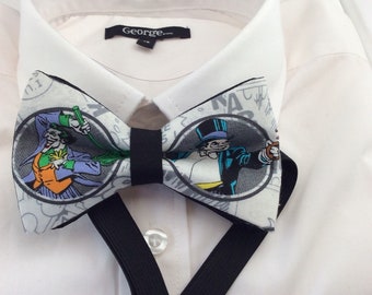 Joker and Penguin Bow Tie, DC Comics,