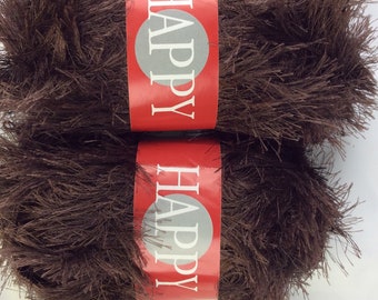 Happy idena Eyelash Yarn