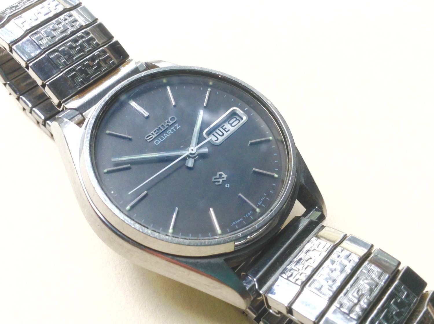 Seiko SQ mens vintage watch Wrist watch Seiko Vintage mens