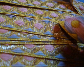vintage french TRIM 3.50 YARDS
