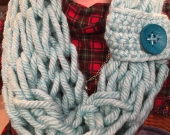 Super chunky infinity scarf