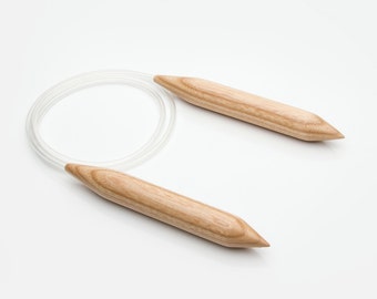 Size US 50 (25mm) Circular Knitting Needles, 60 cm - 150 cm length of a tube