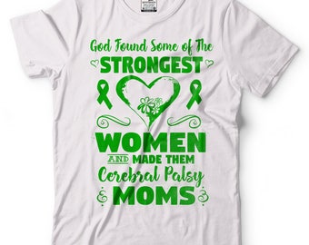 Cerebral Palsy Mom T-Shirt Cerebral Palsy Awareness Tee Shirt