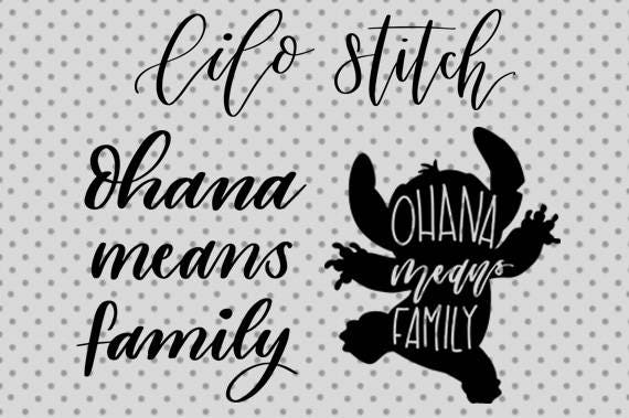 Download lilo and stitch SVG lilo and stitch cricut ohana means