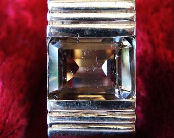 Golden Topaz in Sterling Silver