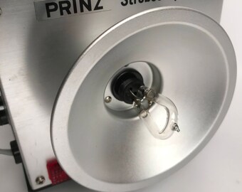 PRINZ Stroboscope with instructions and working bulb pc cord with household flash photography repeating photo strobe old school
