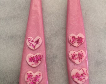 Toddlers cutlery set, hand made.
