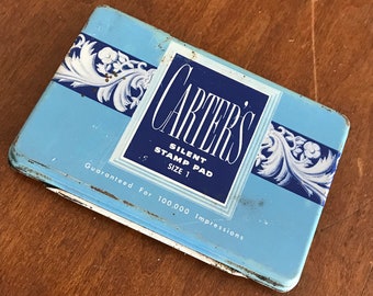 Vintage Carters Silent Stamp Pad