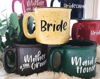 Bridesmaid gift | personalized mug | custom mug | bridesmaid mug | bridal party gifts | bachelorette party | bridesmaid | groomsman gift