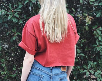 Vintage Levis 514 Denim Shorts / High Waisted Mom Jeans / Size 29