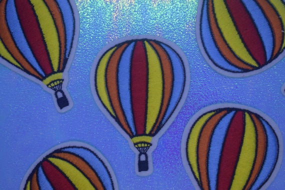 Hot Air Balloon Iron on Patch